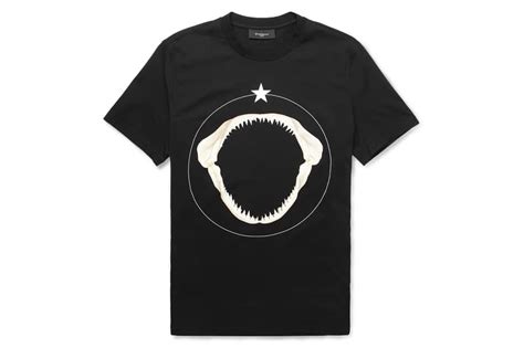 t shirt oversize teeth print givenchy